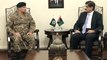 CM Sindh Syed Murad Ali Shah meets Corps Commander Karachi Lt. Gen Naveed Mukhtar ... (8 Dec 2006)