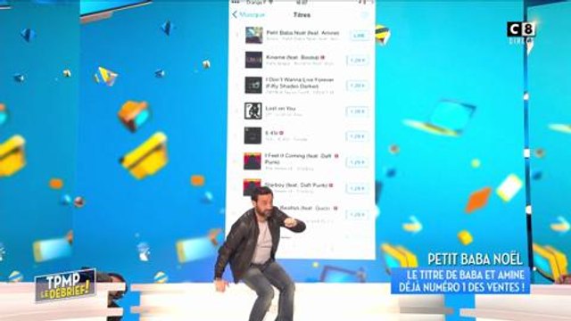 TPMP : Cyril Hanouna fier de voir Petit Baba Noël n°1 des ventes