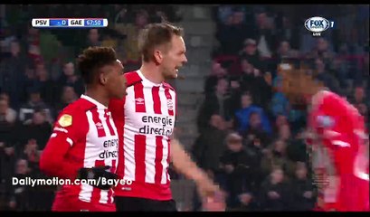 Siem De Jong Goal HD - PSV 1-0 G.A. Eagles - 10.12.2016