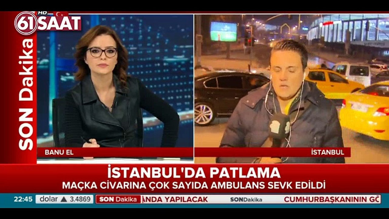 Beşiktaş Stadı'nda terör saldırısı
