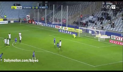 Allan Saint-Maximin Goal HD - Bastia 2-0 Metz - 10.12.2016