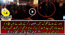 Fighting Video Between Owner of Rizwan Burger and SHO Gulberg in Lahore