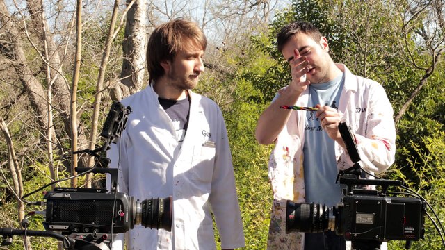 Paint Spinning Drill 4K - The Slow Mo Guys