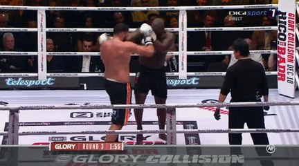 Ismael Londt vs Jamal Ben Saddik Round  3( Glory Collision ) 11 december 2016
