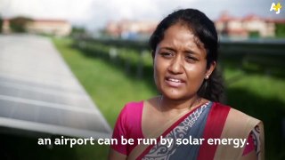 Welcome to the World's First Solar Powered Airport