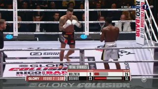 Nieky Holzken VS  Cedric Doumbe Round 2 (Glory Collision)