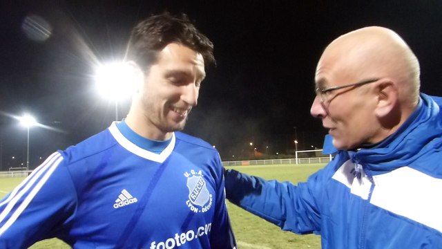 GIERES U.S - UGA LYON-DECINES (SENIORS1) 2 - 3 OFF de l'après-match du 10 décembre 2016. Josselin Vernus (Sénior1).