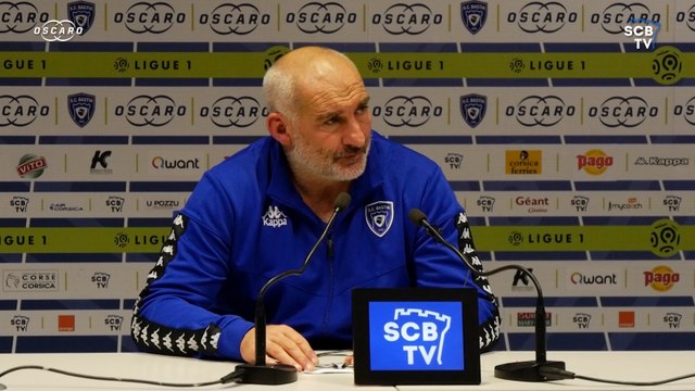 Bastia 2-0 Metz : Conf. d'après-match de F. Ciccolini