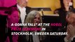 Patti Smith forgets the words to Bob Dylan's song during Nobel Prize performance