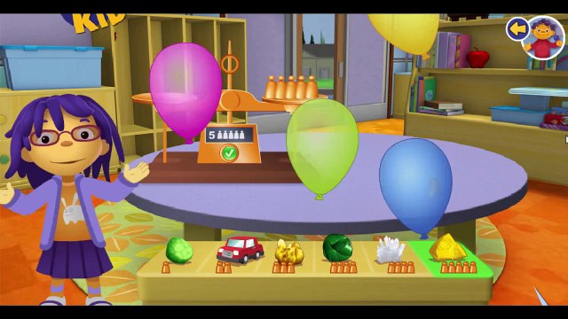 Sid The Science Kid Pan Balance Cartoon Animation PBS Kids Game Play Walkthrough