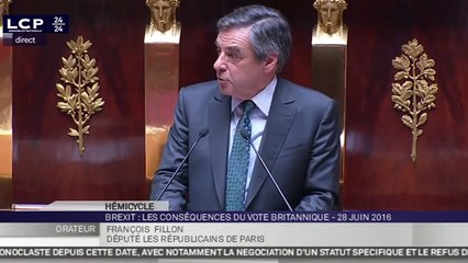 "Je propose un nouveau Schengen" - François Fillon
