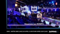 ONPC : Maître Gims lance un appel à JoeyStarr après leur clash