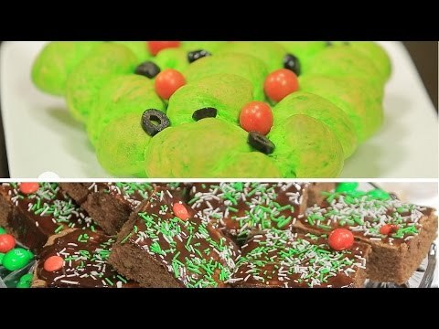 عجينة شجرة الكريسماس - كيكة شيكولاتة الكريسماس | أتفضلوا عندنا حلقة كاملة