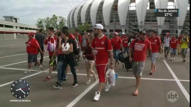 Torcedores do Internacional viajam até o Rio de Janeiro para jogo decisivo