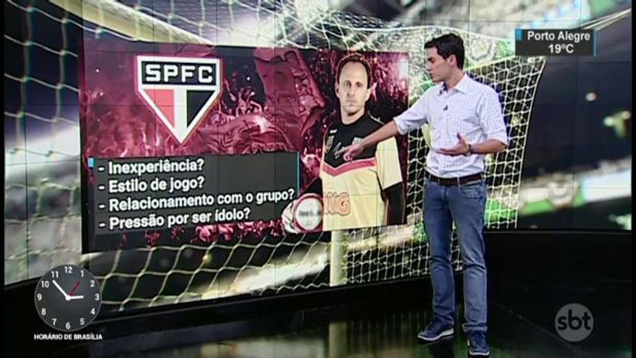 Rogério Ceni é apresentado como novo técnico do São Paulo