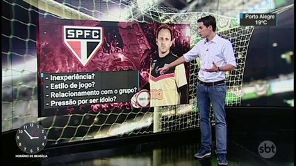Rogério Ceni é apresentado como novo técnico do São Paulo
