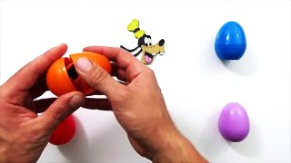 Goofy Disney Play-doh puzzle Surprise Eggs