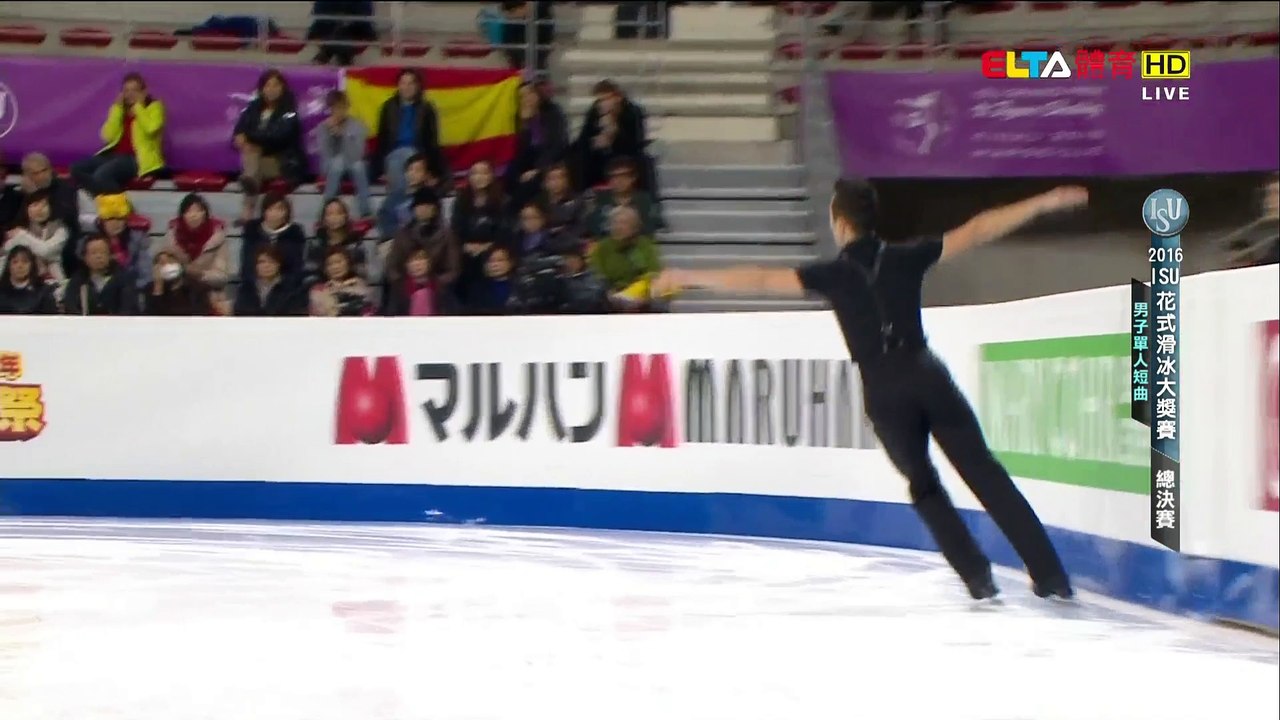 Patrick CHAN .SP --2016 ISU Grand Prix Final