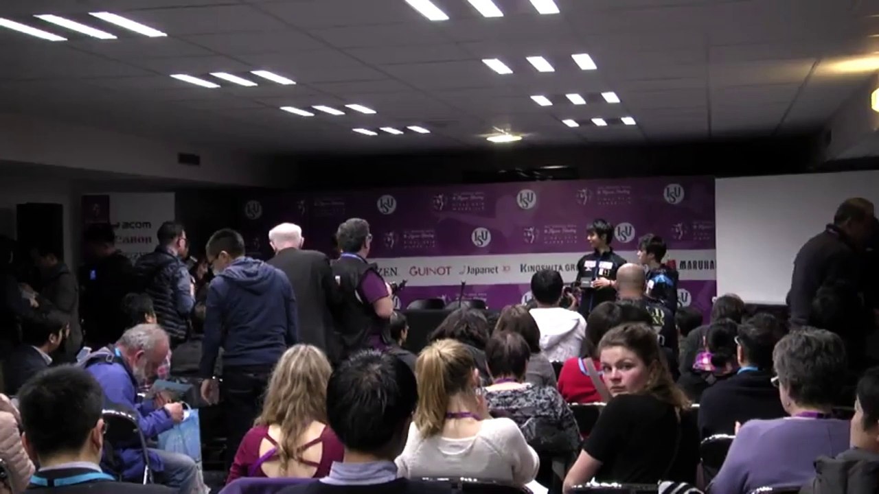 Senior Men FS Press Conference - ISU GPF Marseille 2016
