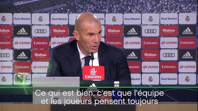 15e j. - Zidane: Un record qui nous rend plus forts