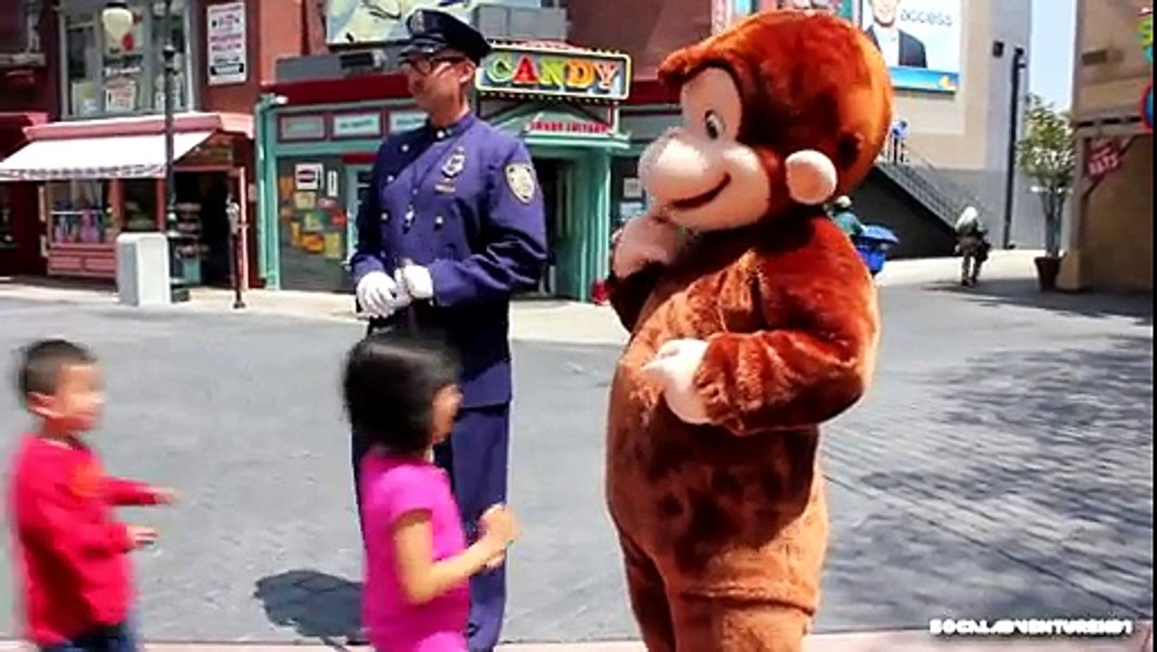 Funny and Interactive Universal Characters Universal Studios Hollywood