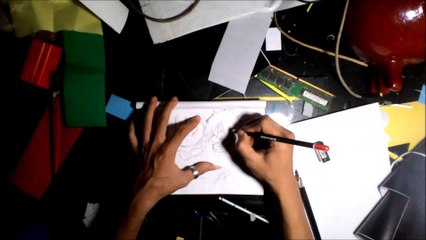 Drawing One Piece Luffy