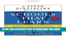 [PDF] Schools That Learn (Updated and Revised): A Fifth Discipline Fieldbook for Educators,