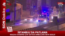 Beşiktaş Stadı yakınında şiddetli patlama | En Son Haber