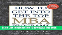 [PDF] How to Get into the Top MBA Programs, 6th Editon Full Collection