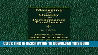 [PDF] Managing for Quality and Performance Excellence Full Collection