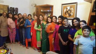 Actress Khushboo & Family