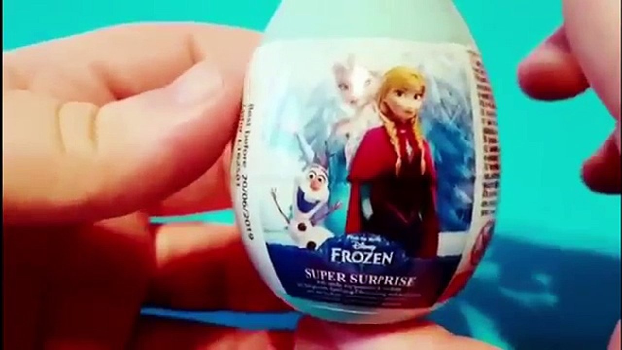 Frozen Surprise Egg Opening - Kinder Huevos Sorpresa - Episode 4 - ABC Toddler TV