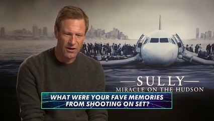 Sully Plane Crash BEHIND THE SCENES With Aaron Eckhart | MTV