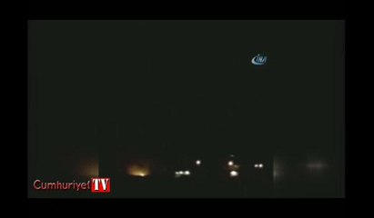 F-16 düştükten sonra yaşananlar amatör kamerada