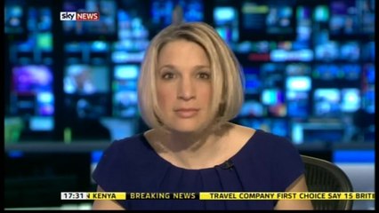 CUE RACHEL! Sky News anchor misses her cue