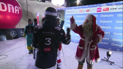 SKI - Bosses - Ruka - Le podium pour Ben Cavet