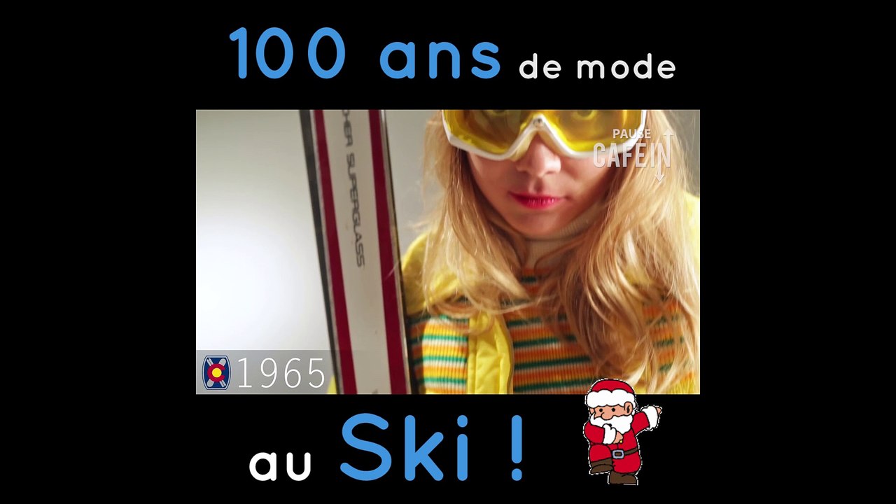 L'évolution de la mode en 100 ans chez les skieurs