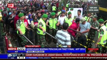 Pembelian Tiket Final Piala AFF di Bogor Ricuh