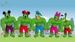 Mickey Mouse Hulk Donald Duck Finger Family Songs | Nursery Rhymes Lyric & More | Kan Kids TV