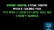 Don't Wanna Know - Maroon 5 feat. Kendrick Lamar - Karaoke Version