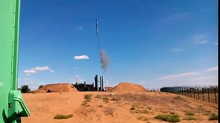 Russian missile test shows rocket crash and destroy launch pad