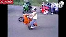 Best Funny Motorcycle Fail & Win Compilation -2016 - Wheelies Fails & Wins ★