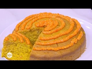 كيك الجزر | نجلاء الشرشابي