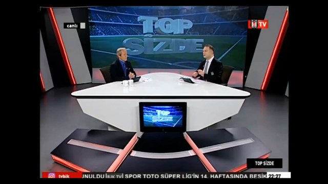 Besiktas TV explosion moment! - Vodafone Arena