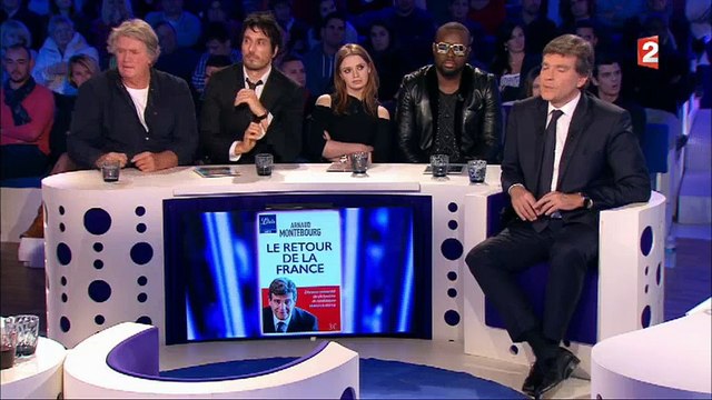 On n'est pas couché : Montebourg estime que sa formule sur les femmes qui changent l'atmosphère était maladroite