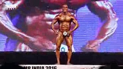 Indian Bodybuilder Dance Posing on Bollywood Song  Mr. pakistan 2016 In