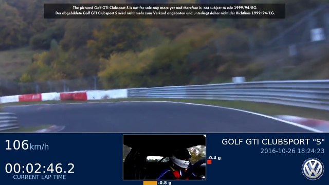 El VW Golf GTI Clubsport bate su récord en Nürburgring