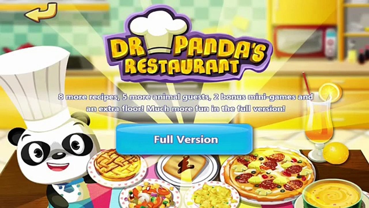 Dr. Pandas Restaurant Free - YouTube Kids Baby Games