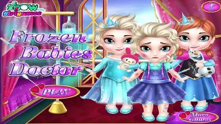 As bebês Elsa e Anna Frozen precisam de um médico urgente - Jogos do Frozen