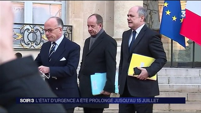 Terrorisme : le gouvernement veut prolonger l'état d'urgence